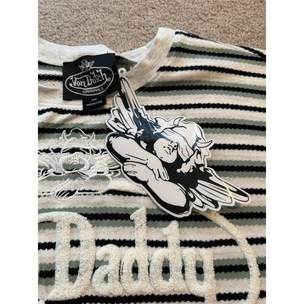 Von Dutch x Boys Lie “Von Daddy” T-Shirt Size S/M NWT IN HAND - Picture 5 of 8
